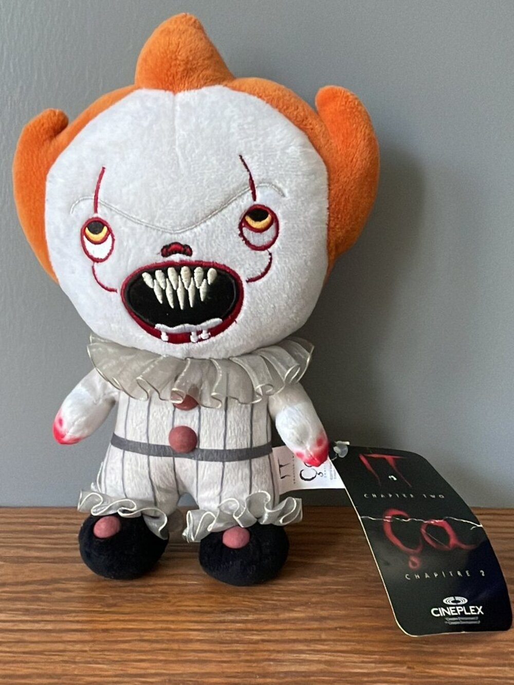 Pennywise Plush - New with Tags Chapter Two - Halloween Fav -Steven King’s IT